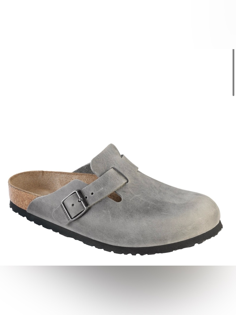 Birkenstock Boston Soft Footbed - Iron Oiled Leather Sz M8 L10 EUR 41